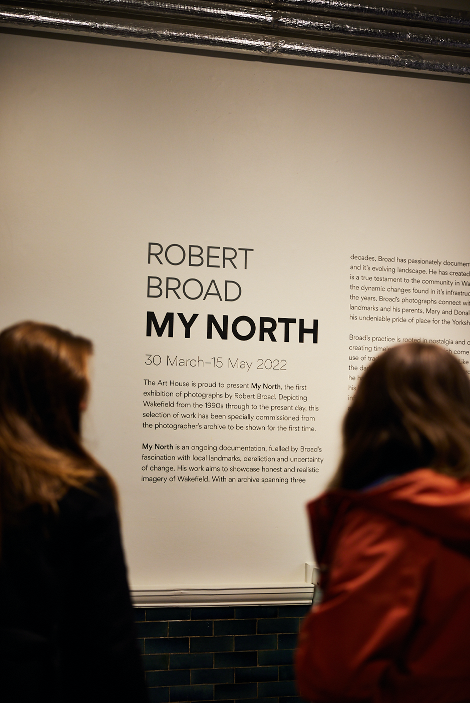 Robert Broad: My North opening at The Art House